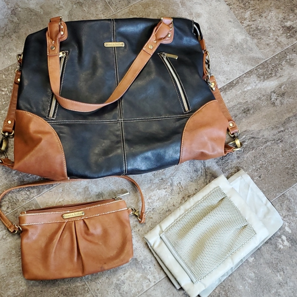 timi & leslie diaper bag